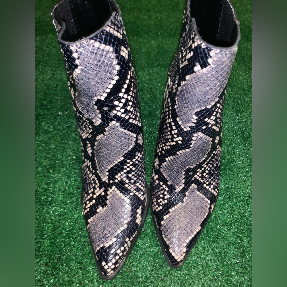 Marc Fisher Booties / Size 5.5 / Python - image 1